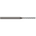 Harvey Tool Miniature End Mill - Square - Long Flute, 0.0470" (3/64), Material - Machining: Carbide 34947